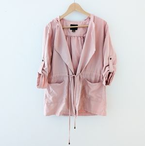 Revamped Pink Spring Wrap Jacket Pastel Size Small